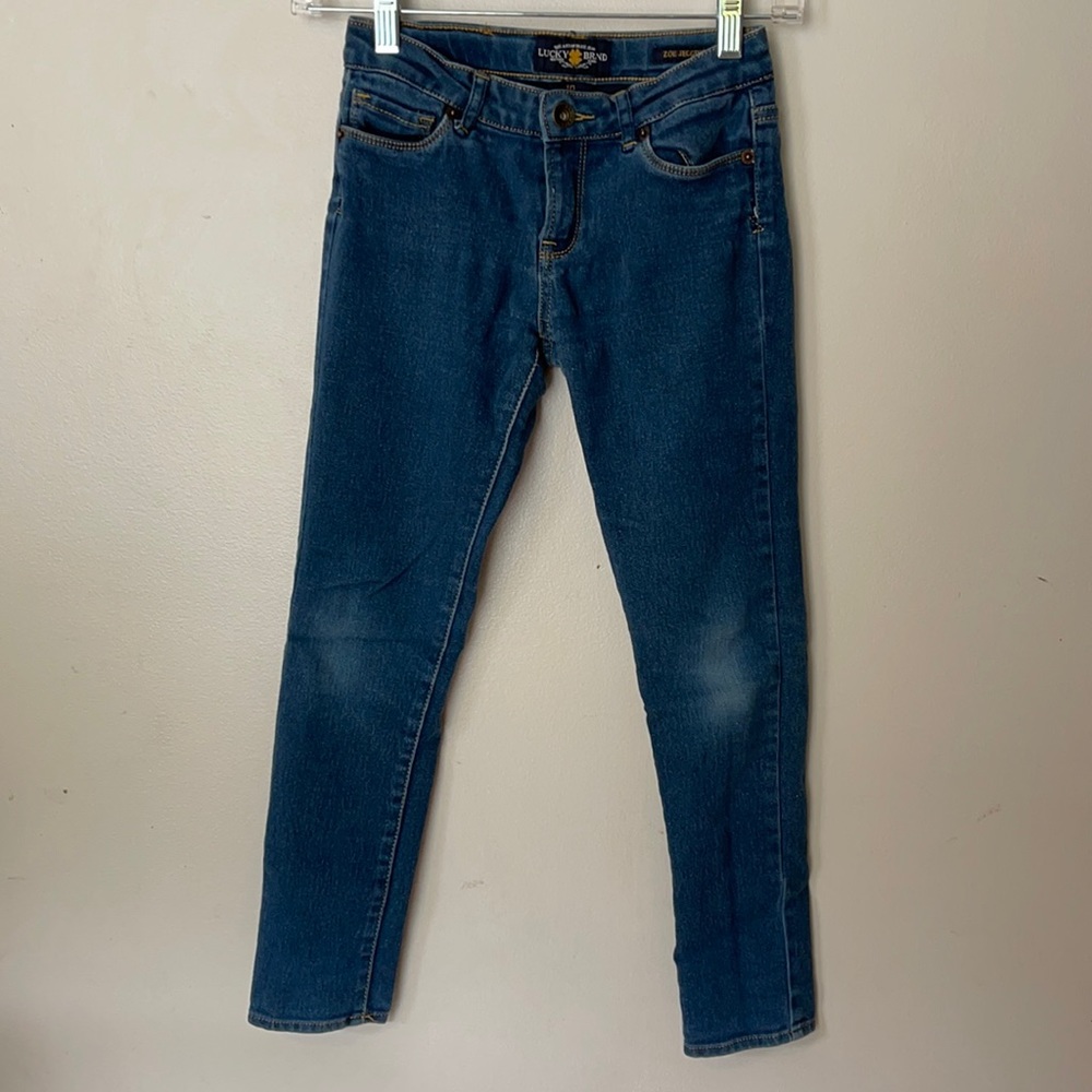 Lucky Brand Zoe Jegging adjustable sz 10